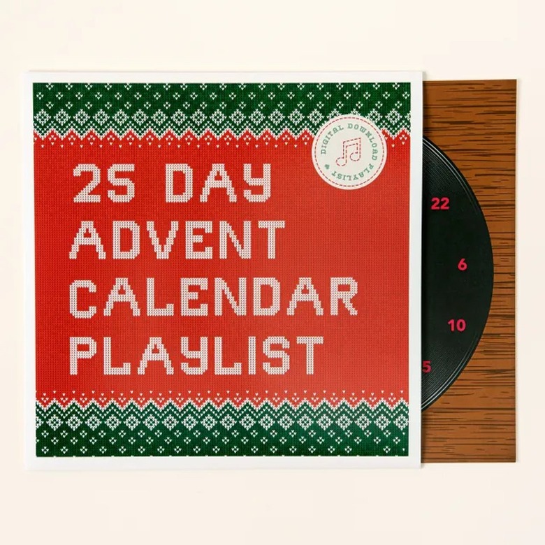 Uncommon Goods Holiday Scratch Off Advent Calendar Playlist