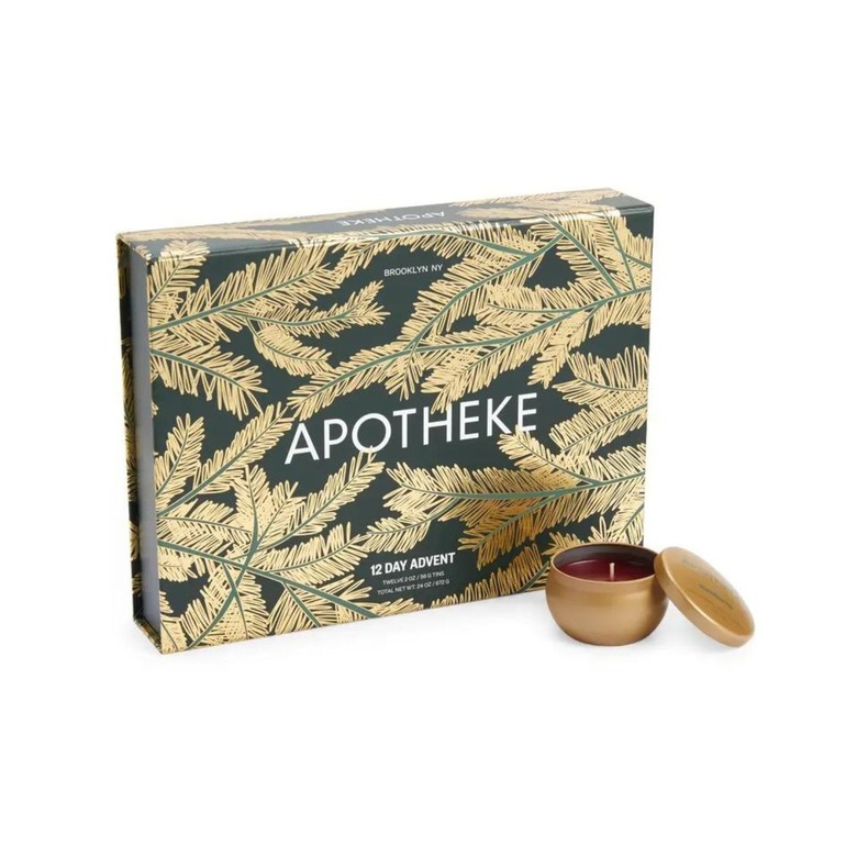 Apotheke 12-Day Advent Calendar Candle Set
