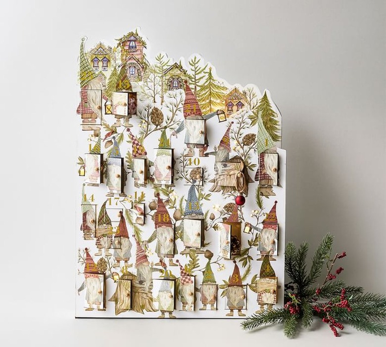Pottery Barn Light Up Gnome Advent Calendar