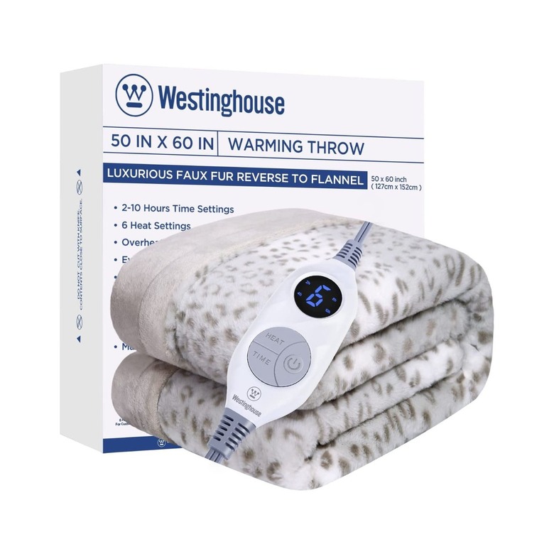 Westinghouse Heated Throw Blanket
