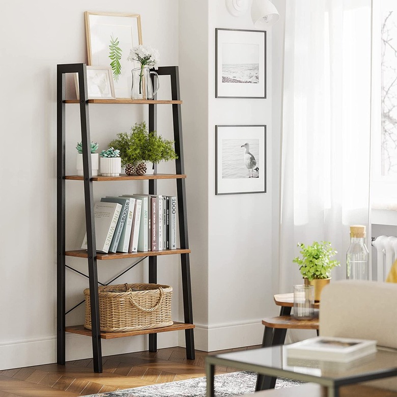 ladder shelf