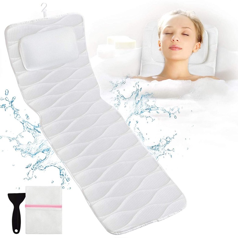 full body bath pillow