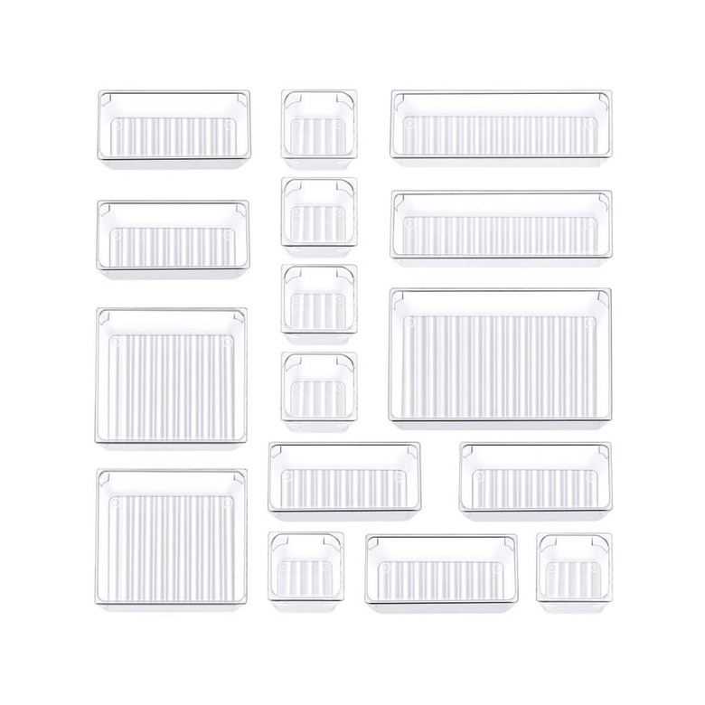 Kootek 16-Piece Drawer Organizer Set