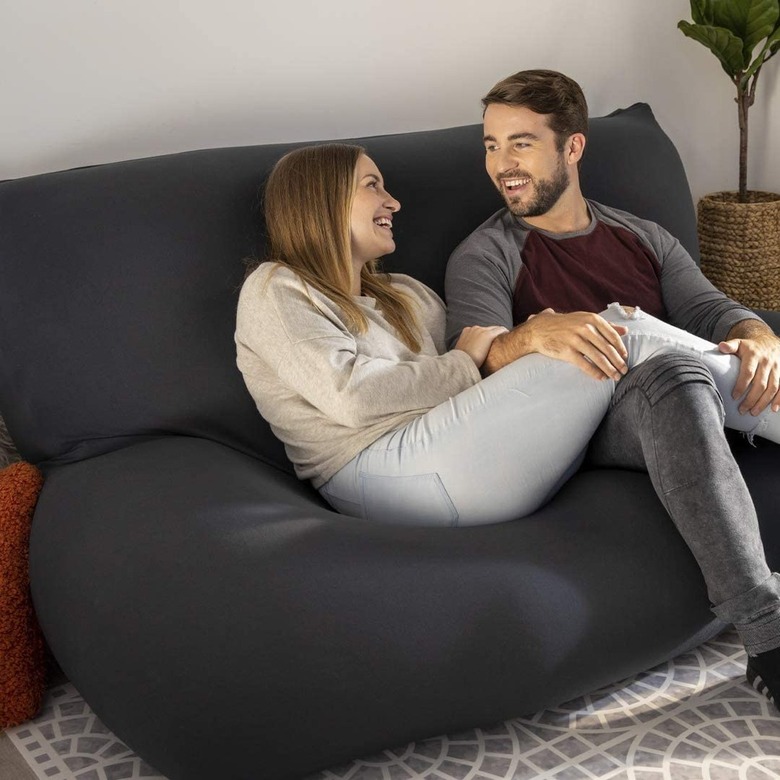 large double beanbag sofa