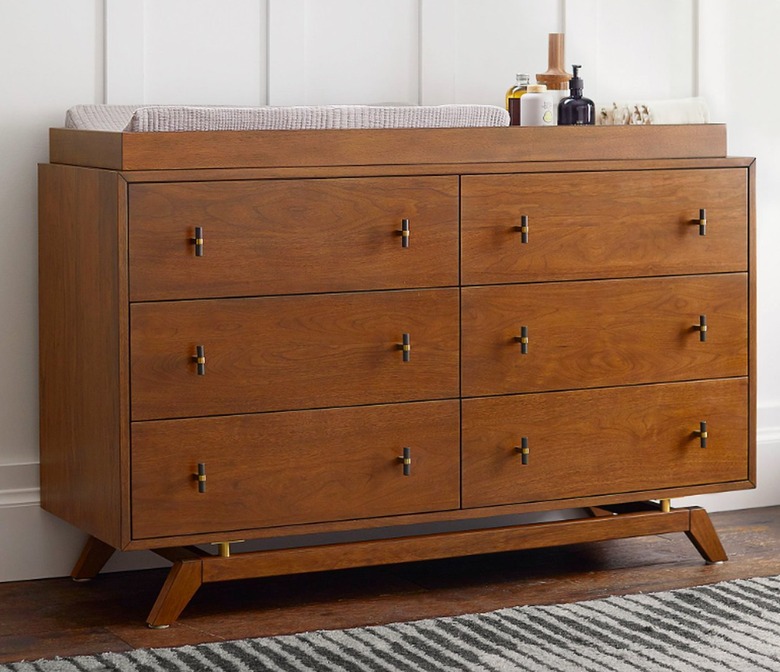 Pottery Barn Kids Lennox Extra-Wide Dresser & Topper Set