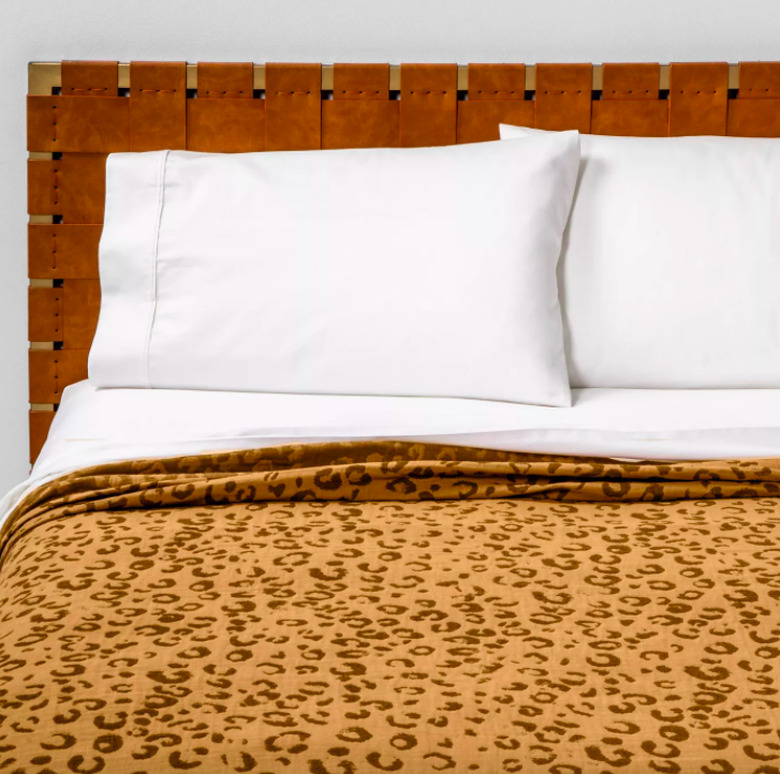 Opalhouse Leopard Spot Matelasse Coverlet