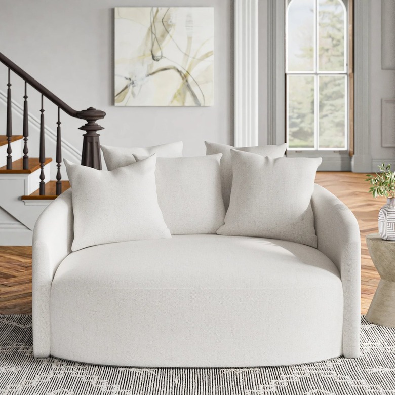 Joss & Main Southwold Curved Sloped Arm Loveseat