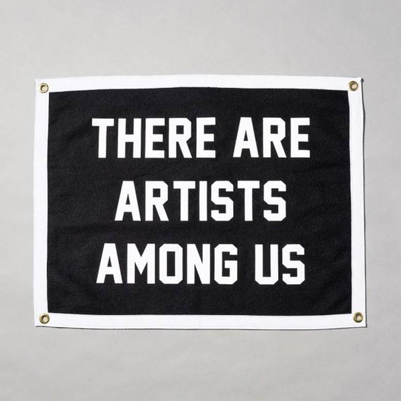 Whitney Museum Artists Camp Flag