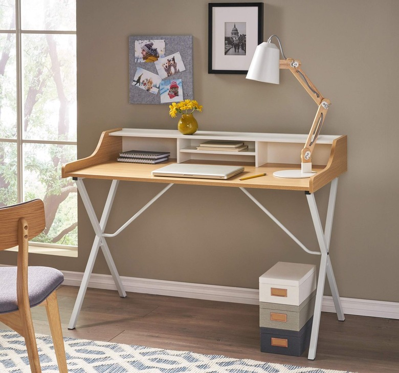 Christopher Knight Home Aalto Modern Faux Wood Computer Desk