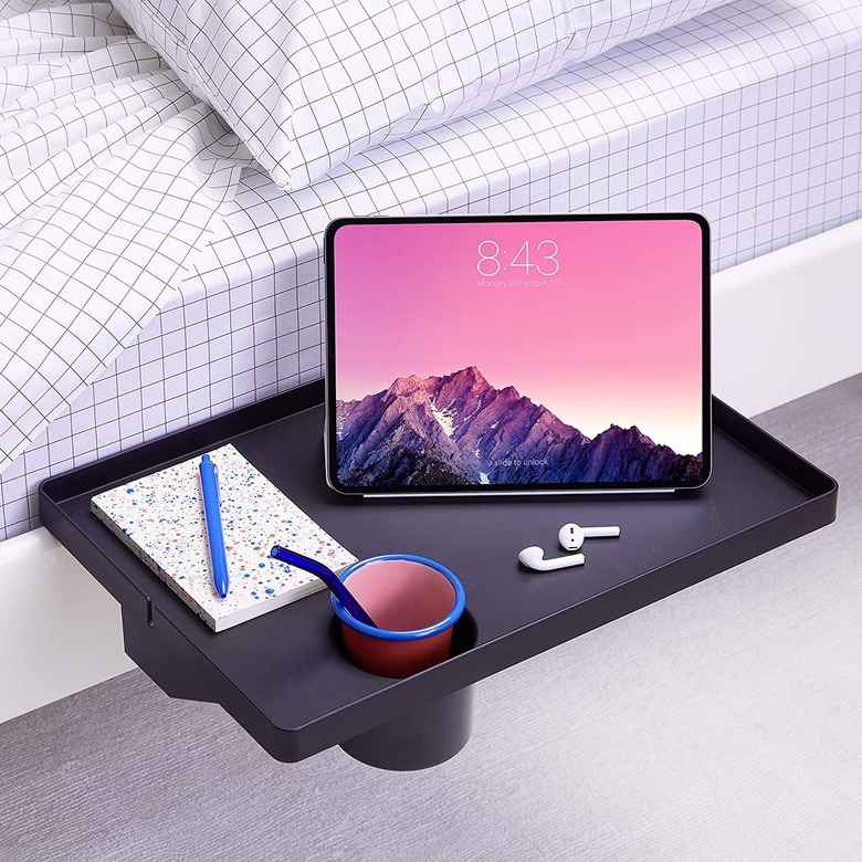 BedShelfie Essential Bedside Shelf with Cupholder