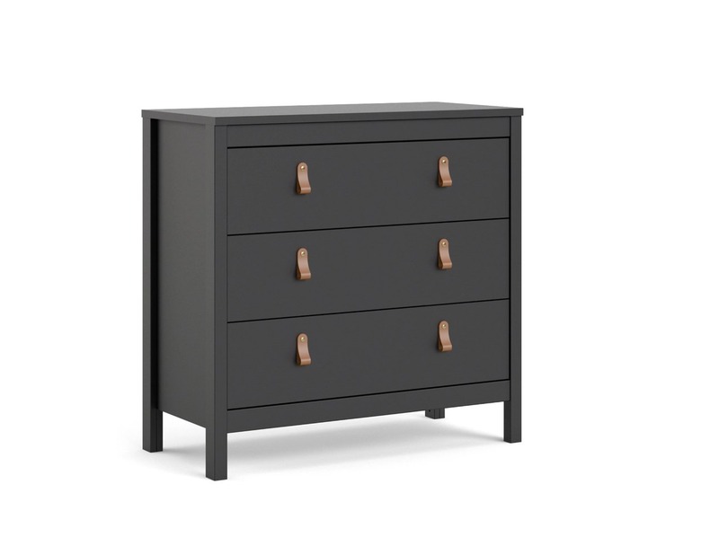 dresser with leather pulls