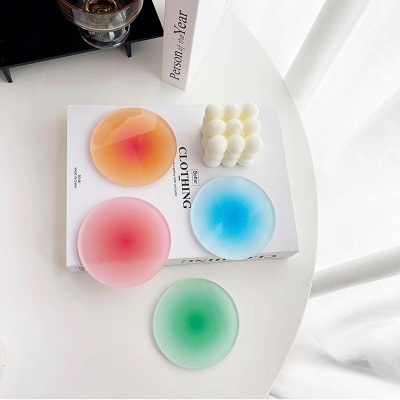 Stellas Unique Aura Gradient Coasters