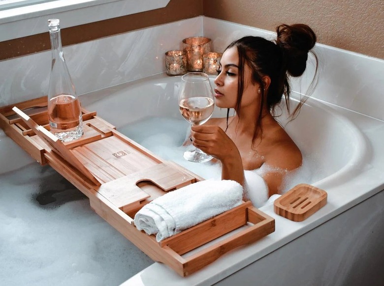 Golden Creazione 2-in-1 Bathtub Caddy & Bed Tray