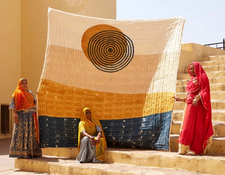 Jpur Artist Collective Handmade Quilt