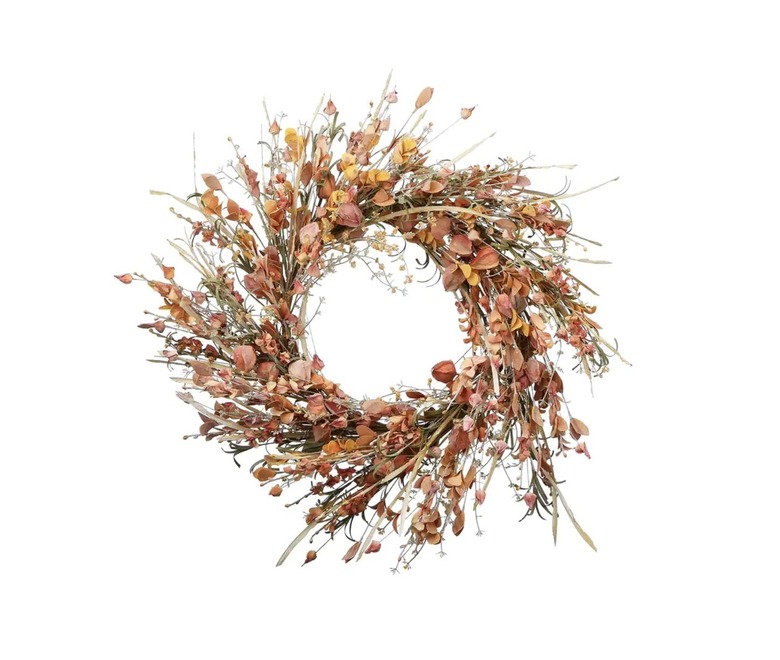 wild flower wreath