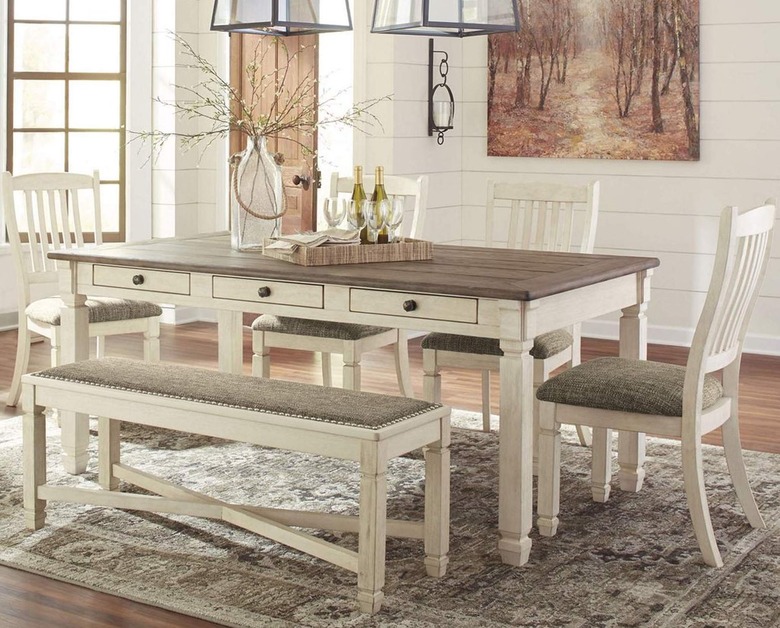 Ashley Bolanburg Dining Table Set