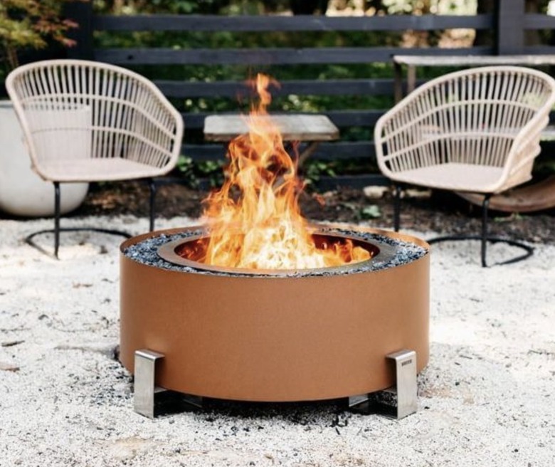 Breeo Luxeve Fire Pit — White River