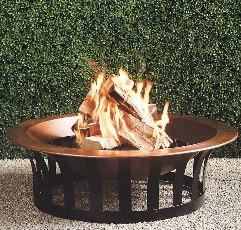 Frontgate Classic Copper Fire Pit