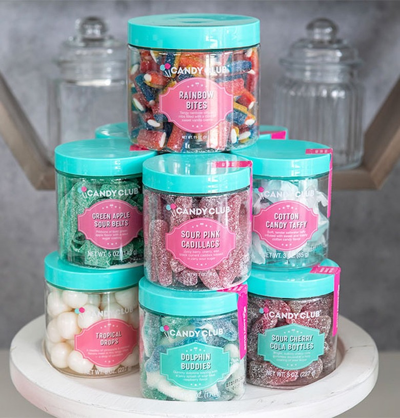 Jars of Assorted Candy