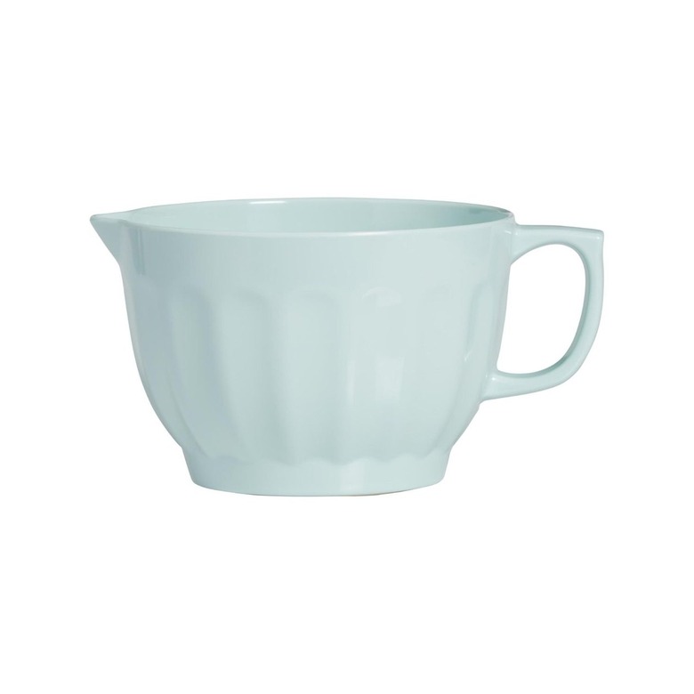 World Market Light Blue Melamine Batter Bowl
