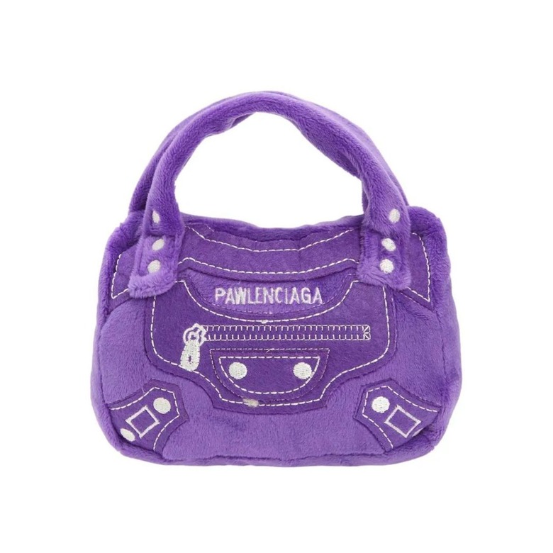 Haute Diggity Dog Pawlenciaga Bag Plush Dog Toy