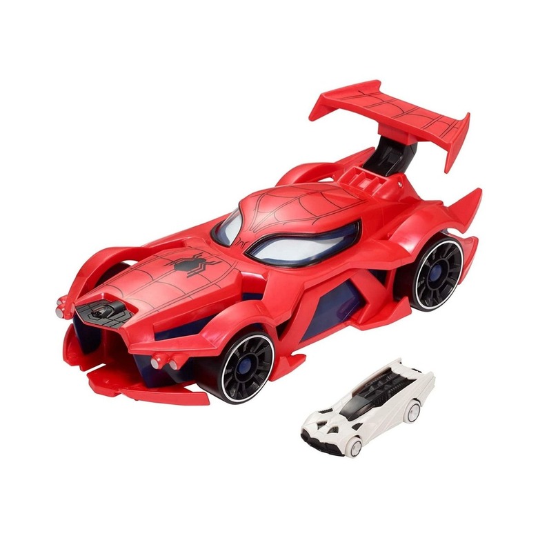 Marvel Hot Wheels Spider-Man Web-Car Launcher