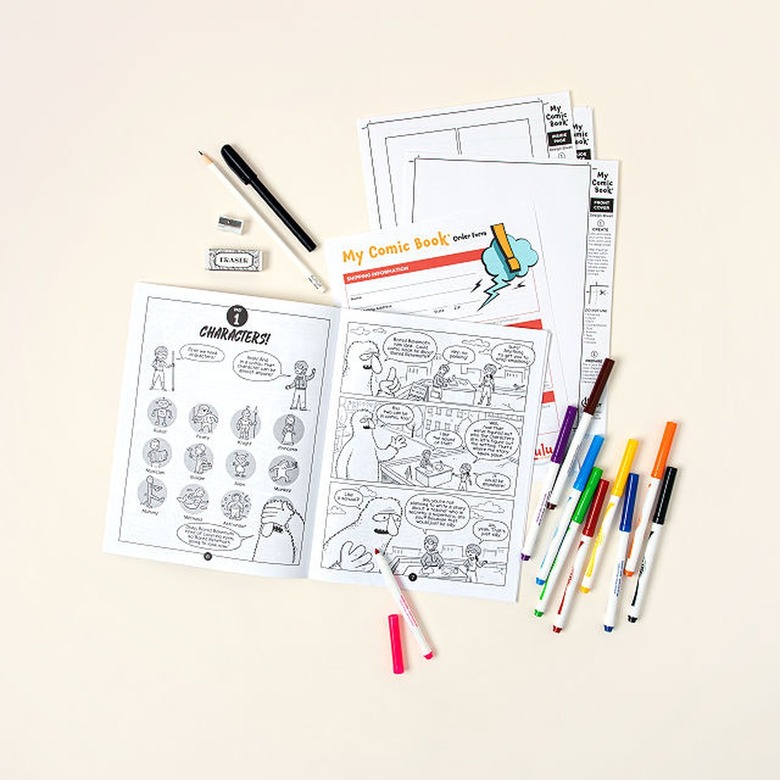 Uncommon Goods Create Your Own Comic Book Kit