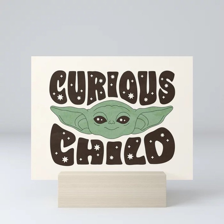 Society6 Curious Child Mini Art Print by Berlin Michelle