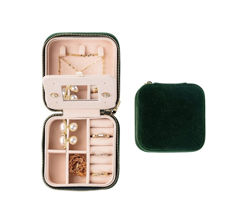 velvet jewelry case