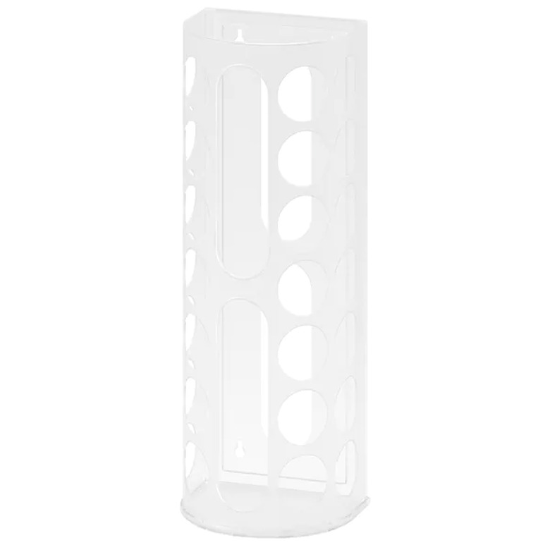 white plastic bag dispenser