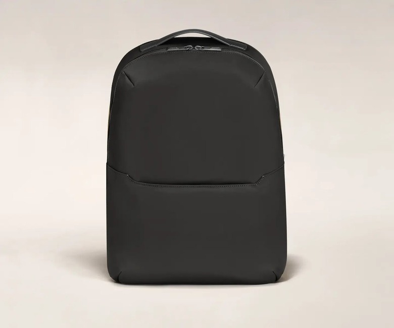 black backpack