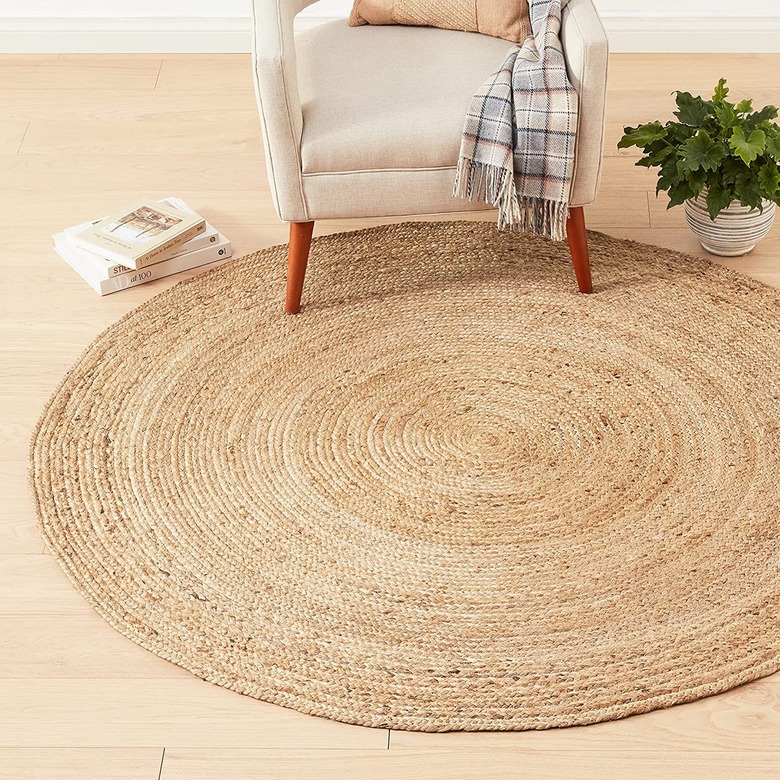 round jute rug