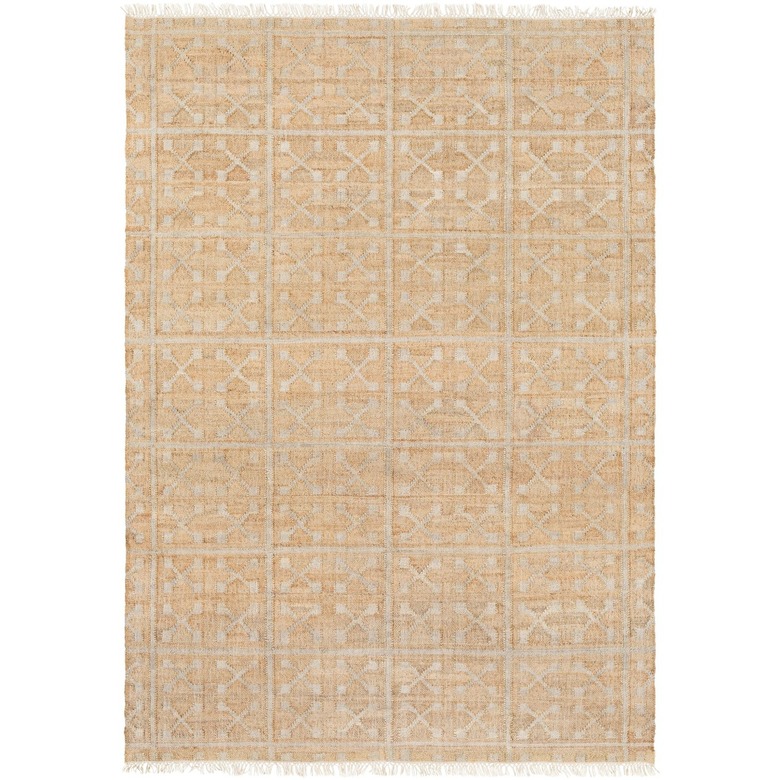 patterned jute rug