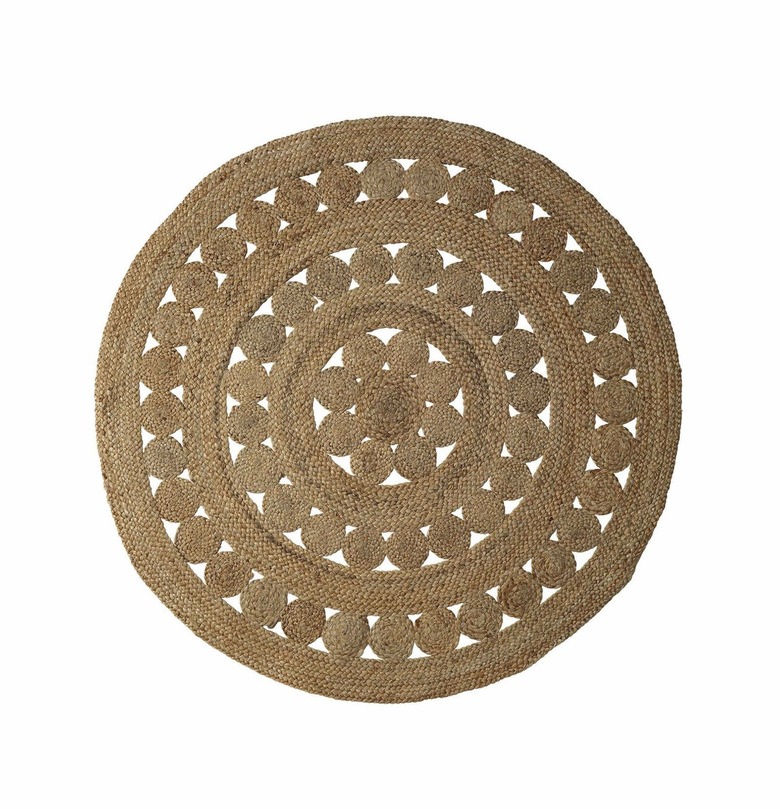 round jute rug