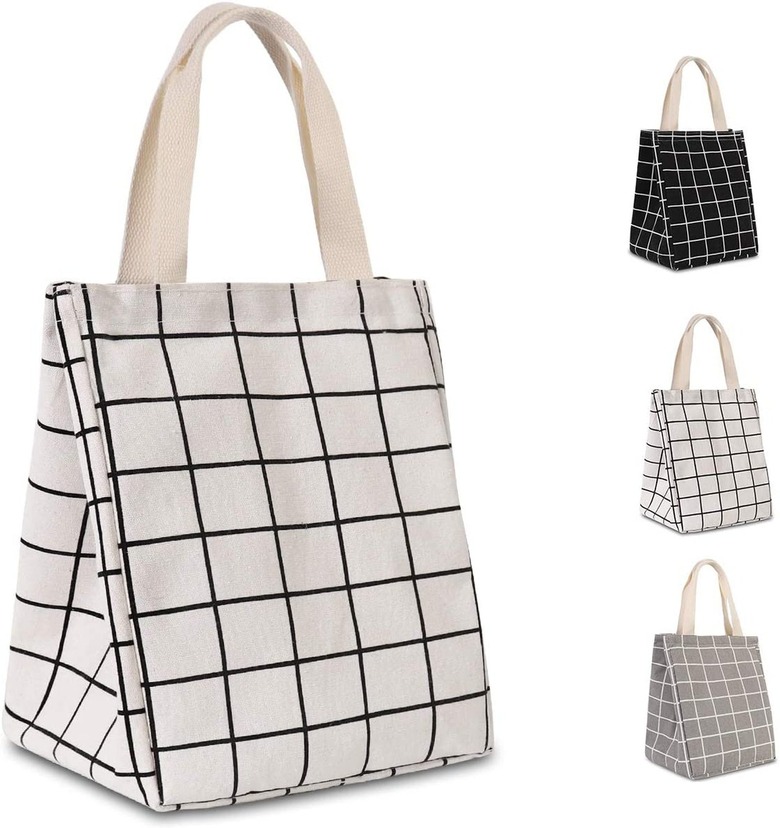 Homespon Insulated Canvas Lunch Bag