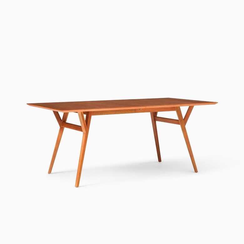 West Elm midcentury modern dining table