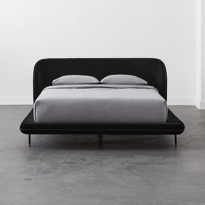 CB2 Antoni Black Bed