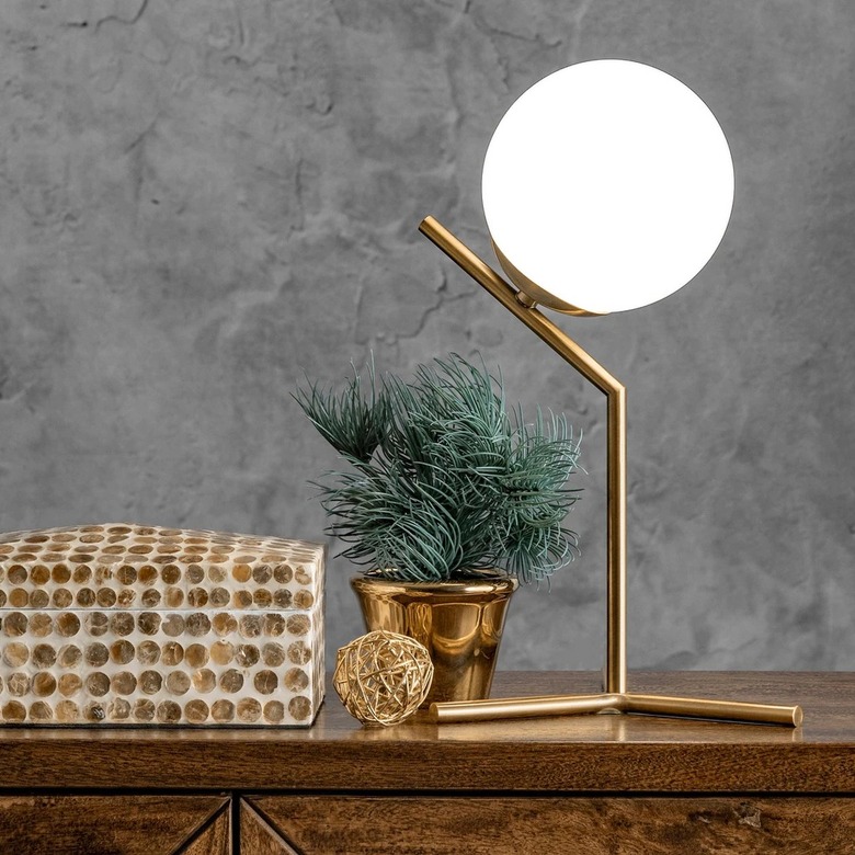 nuLOOM Pierre Iron Brass Table Lamp