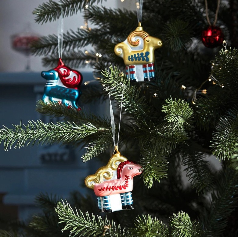 Three Scandinavian-inspired horse