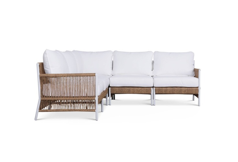 wicker outdoor sectional