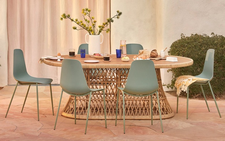 Article Calliope Natural Oval Dining Table