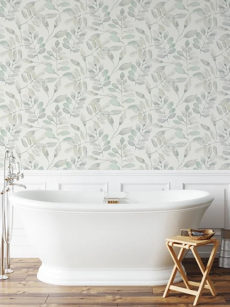 Leaf watercolor wallpaper