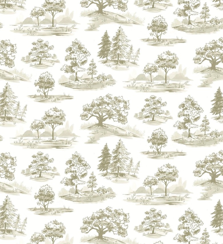 Toile wallpaper