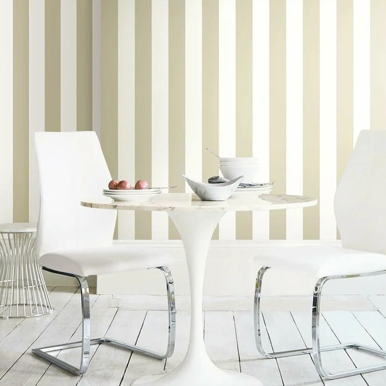Striped wallpaper