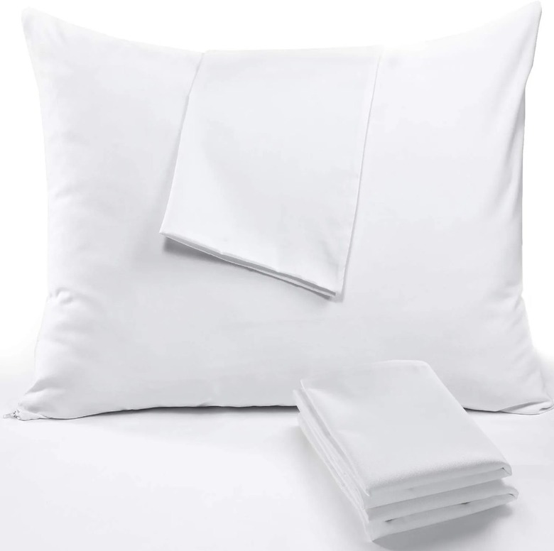 Kids Pillow Covers 100% Egyptian Cotton Toddler Pillowcases Set Of 2 - 600 Thread Count 13x18 Inch Hypoallergenic Protectors Hypoallergenic Pillow Covers