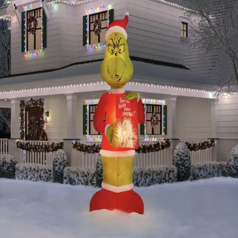 The Grinch inflatable holiday decor