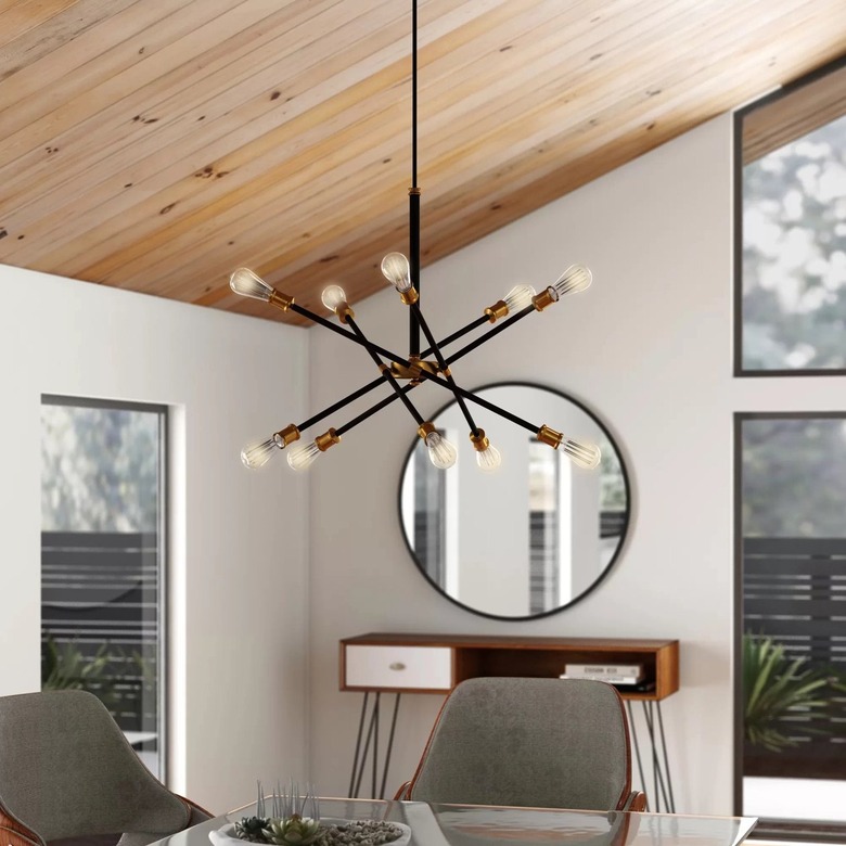 linear chandelier