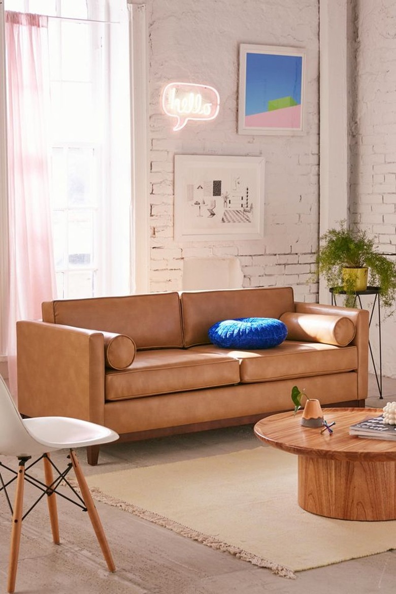 urban outfitters midcentury modern sofa