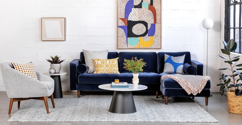 article midcentury modern sofa