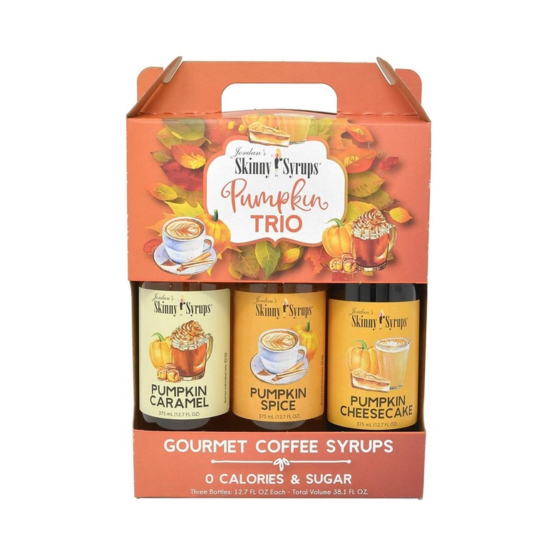 Jordans Sugar-Free Pumpkin Skinny Syrups Set